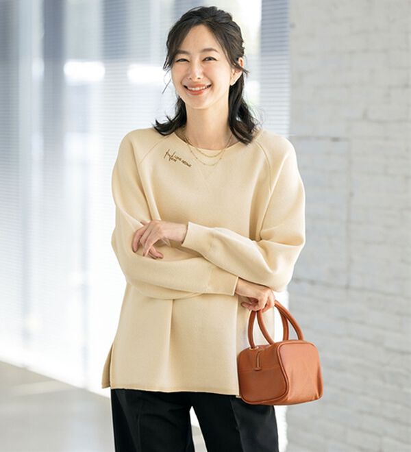 ルフラン（ルフラン）の「【３色組】新定番＊イージーニット（ニット・セーター）」｜詳細画像