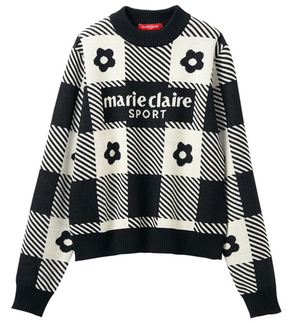 RANAN（ラナン）の「ジャカードニットプルオーバー＜ｍａｒｉｅ　Ｃｌａｉｒｅ　ＳＰＯＲＴ＞（ニット・セーター）」｜詳細画像