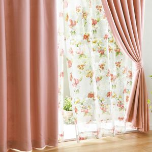 「簡単！素敵にコーディネートカーテン＆ボイルセット（ドレープカーテン）」｜詳細画像