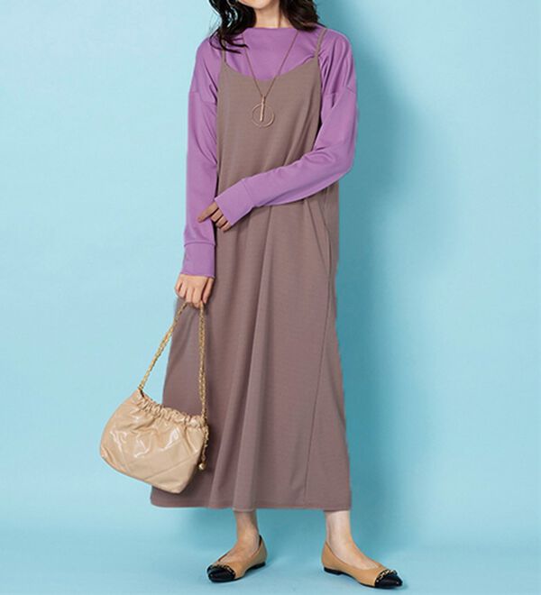 BELLUNA（ベルーナ）の「もちっとなめらか！大人顔サマ見えプルオーバー（カットソー）」｜詳細画像