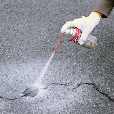 「セメントスプレー３本＆定着液（エクステリア・屋外器具）」