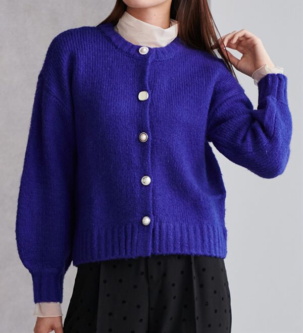 RANAN（ラナン）の「色々レトロボタンカーディガン（ニットカーディガン）」｜詳細画像