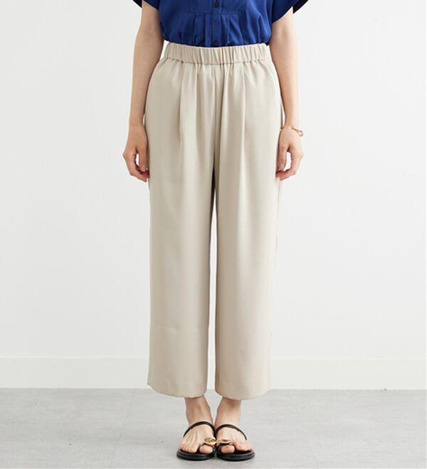 BELLUNA（ベルーナ）の「〈オフィス対応〉ワイドパンツ（ワイドパンツ・ガウチョ）」｜詳細画像