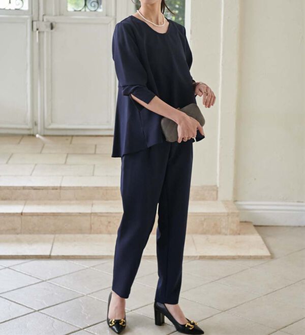 選べるデザイン】楽してきれい見え！セットアップ - ベルーナ【公式】