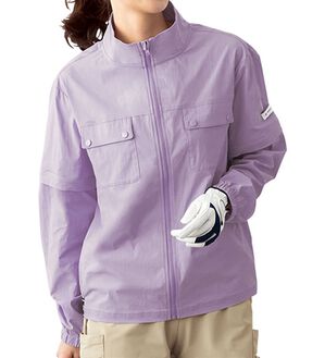 BELLUNA（ベルーナ）の「【UNDOVE】袖が取り外せる！はっ水パーカー（ブルゾン）」｜ラベンダー