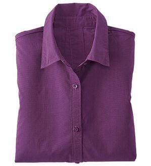 BELLUNA（ベルーナ）の「＜ＳＯＬＯＴＥＸ（Ｒ）＞ストレッチビッグシャツ（シャツ）」｜ワイン