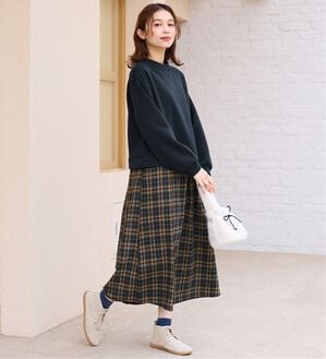 Viola e Viola（ヴィオラ エ ヴィオラ）の「楽ちんコーデドッキングワンピ（ドッキングワンピース）」｜ネイビーネイビー系