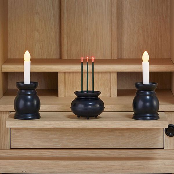 「火を使わないＬＥＤ線香・ローソク（自動消灯機能付）（仏壇・仏具）」｜詳細画像