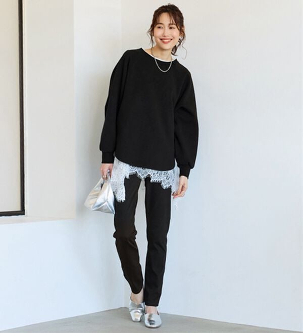 BELLUNA（ベルーナ）の「美ストレッチ素材レギンスパンツ【Ｐｒｉｍａ　Ｆｉｔ　Ｐａｎｔｓ】（スパッツ・レギンス）」｜詳細画像