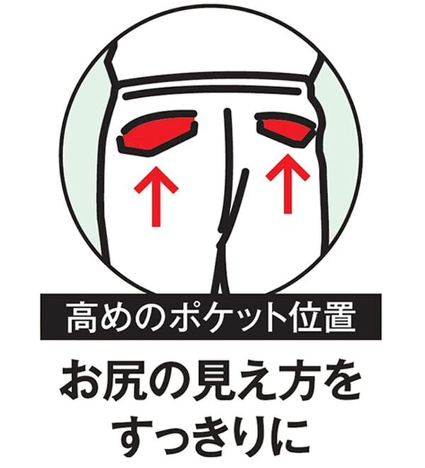 「＜Ｐ．Ｐ．Ｐ．&times;コムルヴァン・オム＞適度なゆとりのスタイルアップチノ（メンズフルレングスパンツ）」｜詳細画像