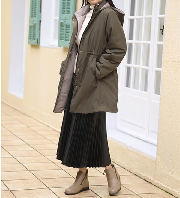 BELLUNA（ベルーナ）の「ゆったり５Ｅダブルファスナーブーツ（ブーツ）」｜詳細画像