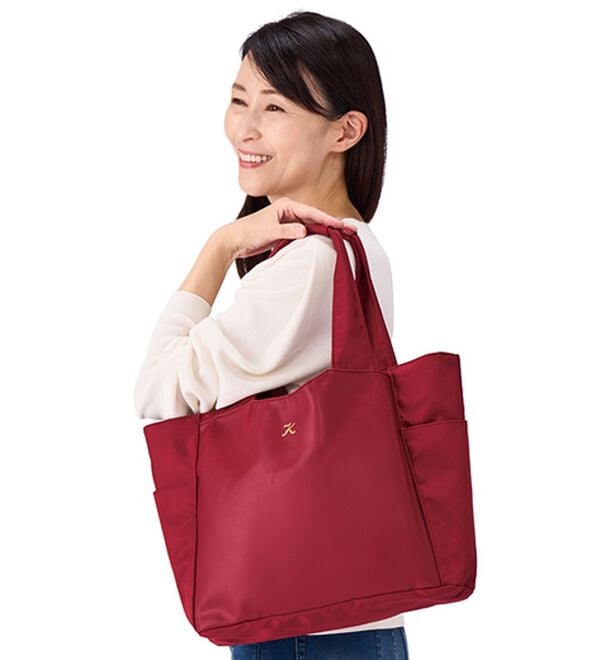 「ユリ・コジマ毎日活躍！２ウェイデザイン多機能軽量トート（トートバッグ）」｜詳細画像