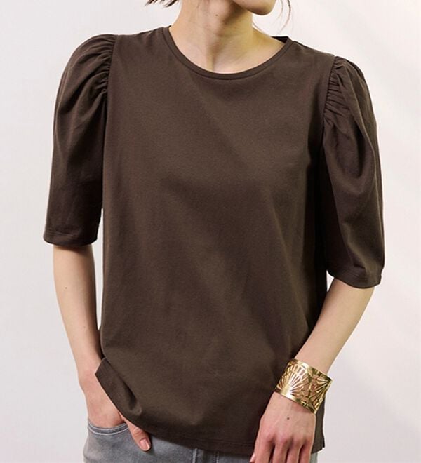 RANAN（ラナン）の「機能付！パワーショルダープルオーバー（カットソー）」｜詳細画像