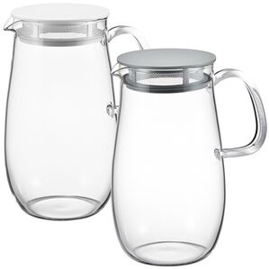 「ハリオ　レンジでかんたん麦茶ポット　むぎちゃん　２色組（その他キッチン用品）」｜1