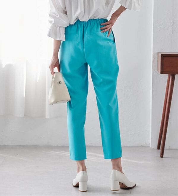 RANAN（ラナン）の「美脚シルエットクロップドパンツ（フルレングスパンツ）」｜詳細画像