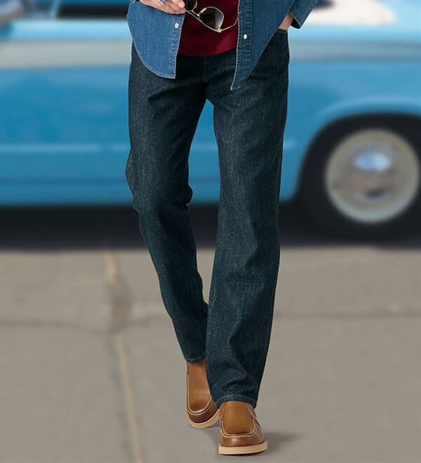 「＜ラングラー＞麻入り本格デニム（メンズデニムパンツ）」｜詳細画像