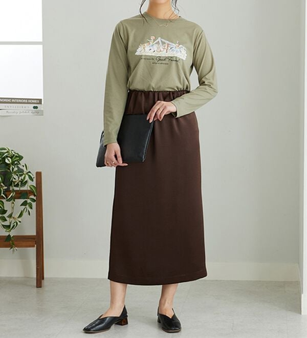 BELLUNA（ベルーナ）の「＜Ｄｉｓｎｅｙ＞【プー】プリント長袖Tシャツ（カットソー）」｜詳細画像
