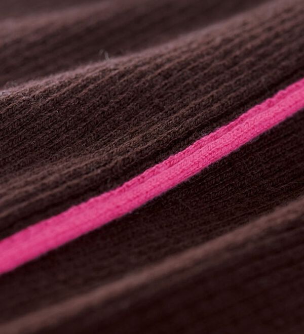 BELLUNA（ベルーナ）の「オーガニックコットン１００％吸湿発熱リブハイネックプルオーバー（ニット・セーター）」｜詳細画像