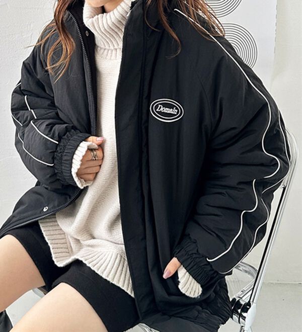 GeeRA（ジーラ）の「パディングラインブルゾン（ブルゾン）」｜詳細画像