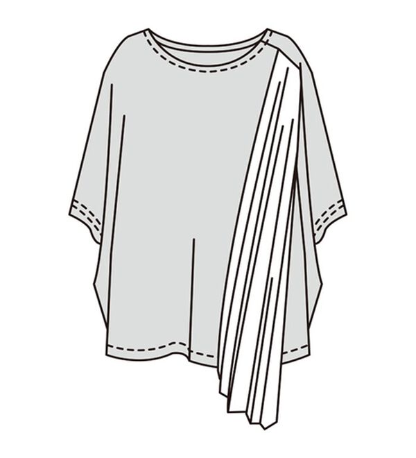 ルフラン（ルフラン）の「【３色組】サイドプリーツプルオーバー＜テイリア＞（カットソー）」｜詳細画像