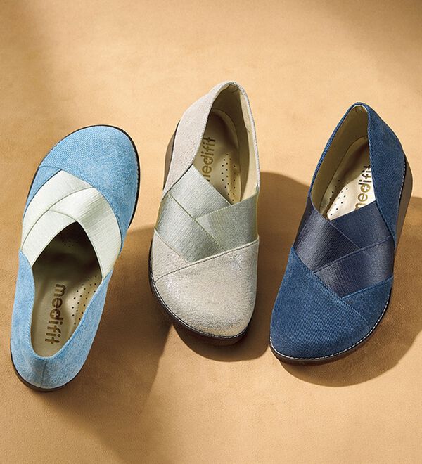 ルフラン（ルフラン）の「＜メディフィット＞５Ｅストレッチスリッポン（スリッポン）」｜詳細画像