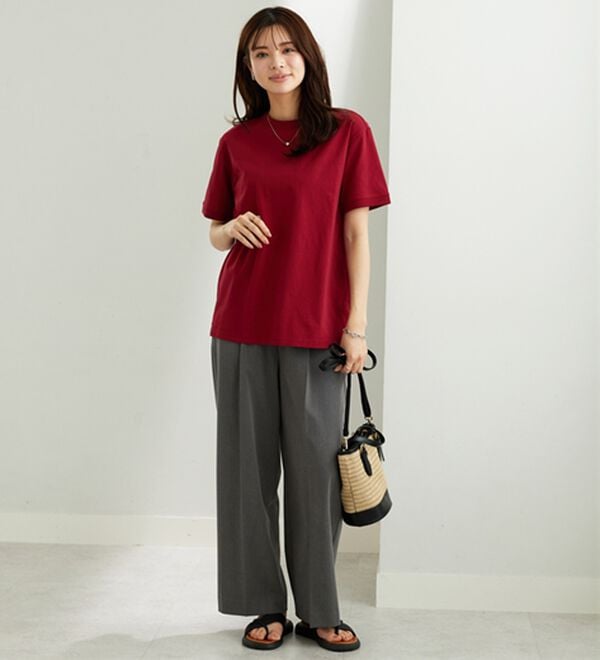 BELLUNA（ベルーナ）の「ヒンヤリ！綿１００％大人顔サマ見えＴシャツ（Tシャツ）」｜詳細画像