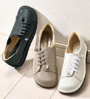 ルフラン（ルフラン）の「＜ラシーナコンフォート＞４Ｅサイドゴムレースアップシューズ（フラットシューズ）」｜詳細画像