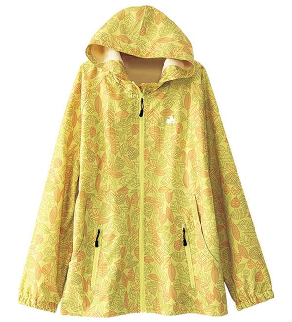 BELLUNA（ベルーナ）の「＜ＬＯＧＯＳ＞プリントはっ水パーカー（ハーフコート）」｜イエロー系