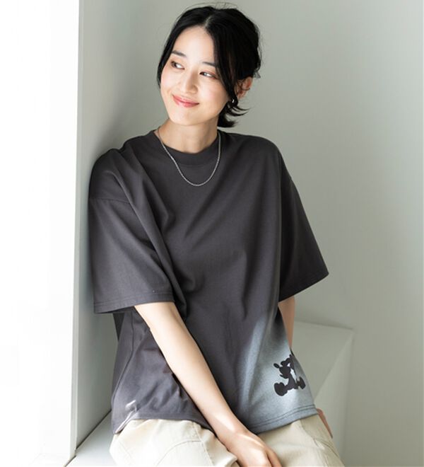 「＜Ｄｉｓｎｅｙ＞綿混素材ゆるっとＴシャツ（カットソー）」｜詳細画像