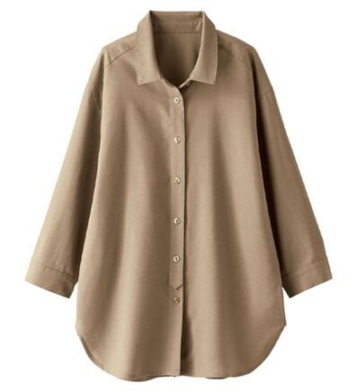 BELLUNA（ベルーナ）の「Ｓｍａｒｔ　Ｌｉｎｅｎ　ブレンドシャツ（シャツ）」