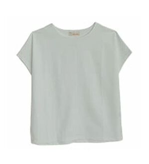 A HAPPY MARILYN（アハッピーマリリン）の「【Ｌ～６Ｌ】大人の今どきベーシック 立体感 ポンチ トップス 選べる袖丈（Tシャツ）」｜オフ