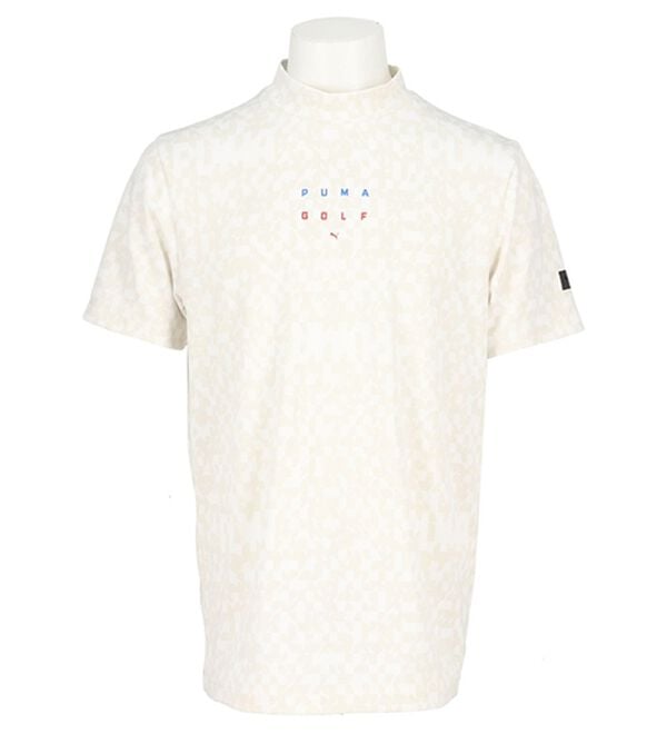 「＜ｐｕｍａ＞ゴルフ　ＦＯＧ　ＧＲＡＰＨＩＣ　半袖モックネックシャツ（メンズシャツ）」｜ホワイトグロー