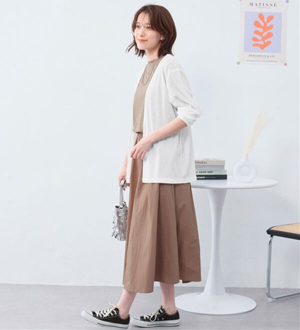 Viola e Viola（ヴィオラ エ ヴィオラ）の「【選べる丈】こなれカーデ（その他カーディガン）」｜詳細画像