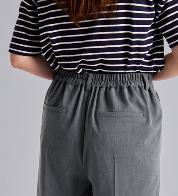 BELLUNA（ベルーナ）の「サマ見え！美脚タック使いワイドパンツ（ワイドパンツ・ガウチョ）」｜詳細画像