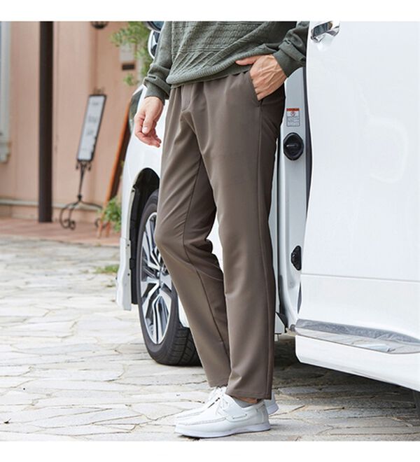 「【２本組】座って快適！ドライバーズパンツ（メンズフルレングスパンツ）」｜詳細画像