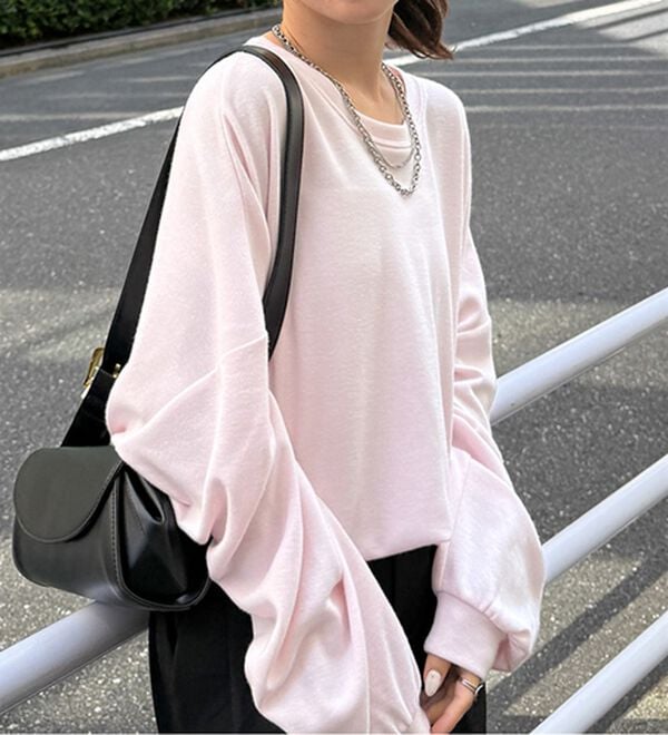 RANAN（ラナン）の「オーバーサイズスウェットＴ（カットソー）」｜詳細画像