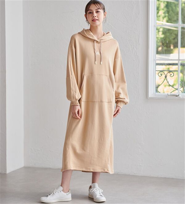 RANAN（ラナン）の「＜ａｄｉｄａｓ＞スウェットワンピース（その他ワンピース）」｜詳細画像
