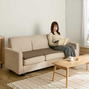 iellio（イエリオ）の「カバーが洗える高反発ウレタン仕様ソファパッド＜クッション・長座布団・ごろ寝マット・滑りにくい加工＞（ソファパッド）」｜詳細画像