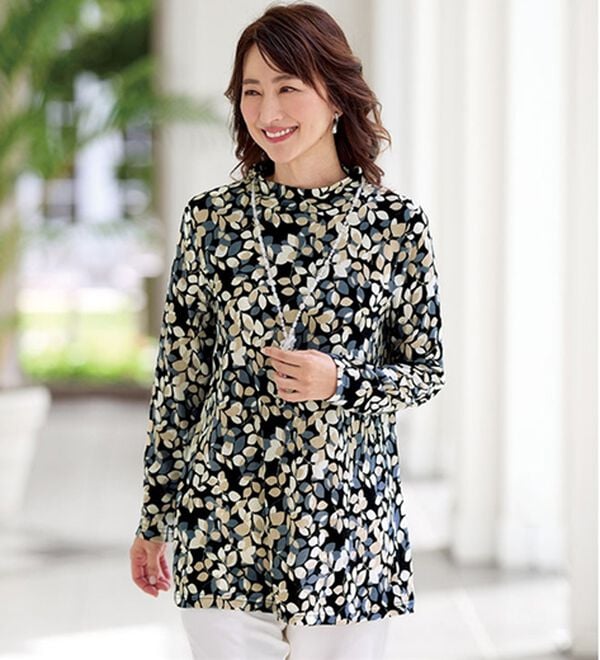 BELLUNA（ベルーナ）の「ふんわり華やぎチュニック（チュニック）」｜詳細画像
