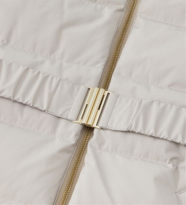 RANAN（ラナン）の「暖かファーフード使いすっきりダウンコート（ダウンコート・ジャケット・ベスト）」｜詳細画像