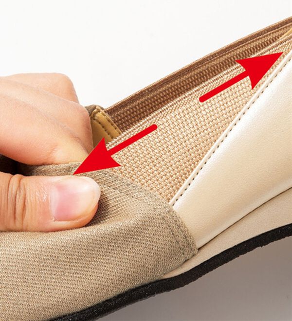 「４Ｅストレッチウェッジパンプス（パンプス）」｜詳細画像