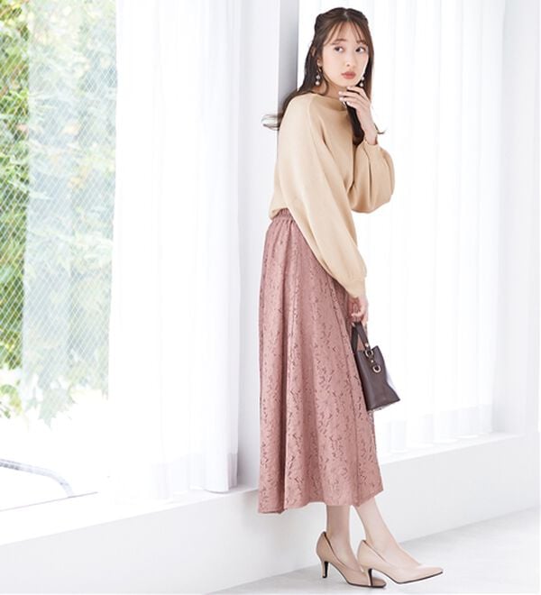 alotta（アロッタ）の「もっちりパフ袖リブニット（ニット・セーター）」｜詳細画像