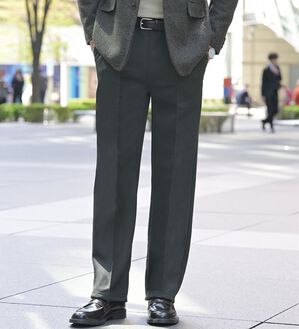 「【３本組】日本製お父さんの安心らくらくスラックス（メンズフルレングスパンツ）」｜詳細画像