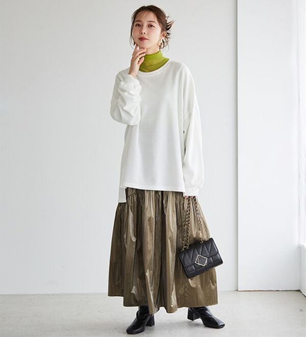 RANAN（ラナン）の「オーバーサイズスウェットＴ（カットソー）」｜詳細画像