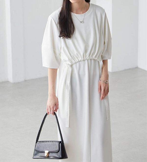 RANAN（ラナン）の「ギャザーレイヤードワンピース（その他ワンピース）」｜詳細画像