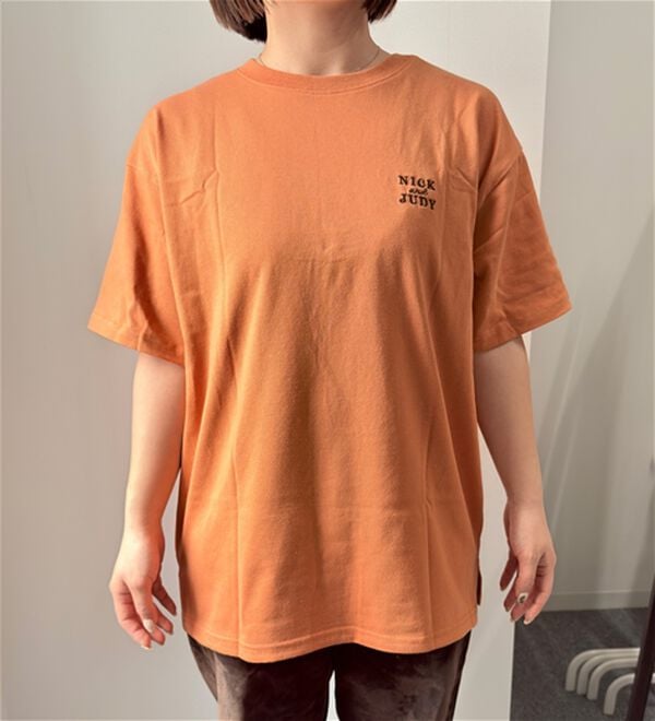 「＜Ｄｉｓｎｅｙ＞【ズートピア・ニック＆ジュディ】サガラ刺しゅうＴシャツ（Tシャツ）」｜詳細画像