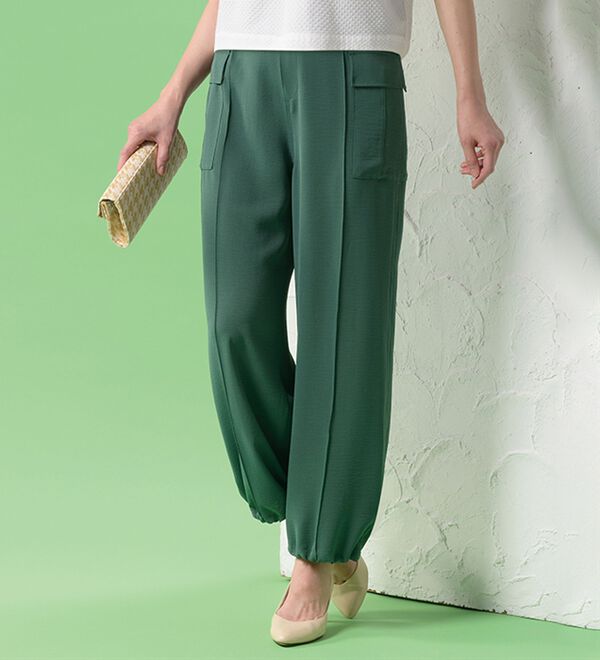 ルフラン（ルフラン）の「程よいカーゴな足もと遊ぶパンツ（その他パンツ）」｜詳細画像