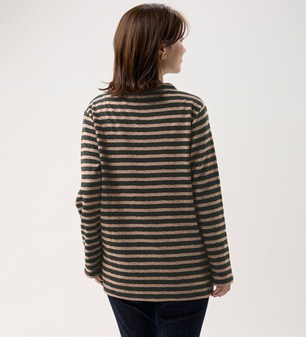 ルフラン（ルフラン）の「あったか裏起毛ジャカード柄プルオーバー（カットソー）」｜詳細画像