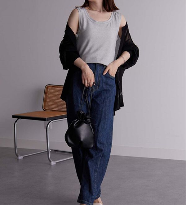 RANAN（ラナン）の「ひんやり！ラメタンクトップ（タンクトップ・キャミソール）」｜詳細画像