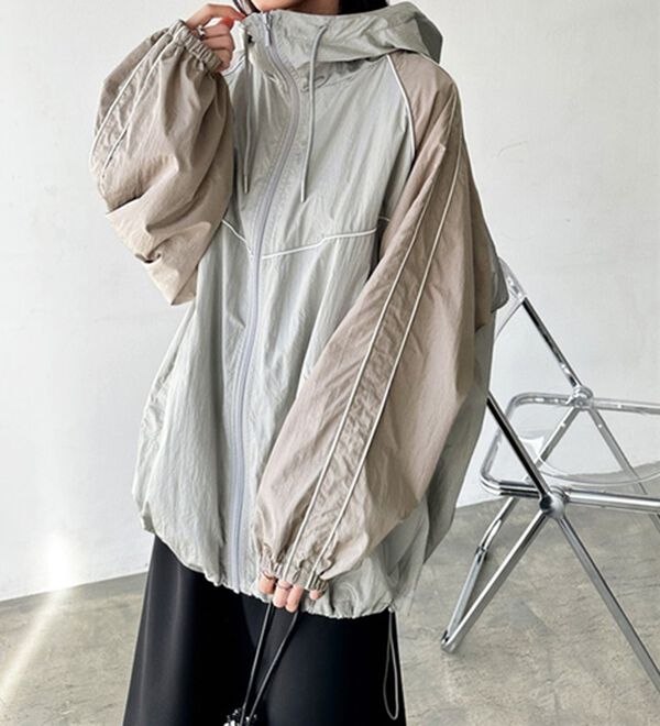 GeeRA（ジーラ）の「ナイロンマウンテンパーカー（ブルゾン）」｜詳細画像